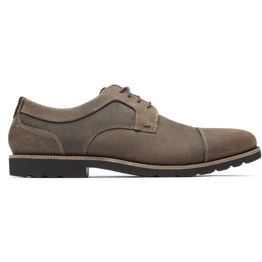 Rockport Oxfords Herr Mörkbruna - Sharp & Ready 2 Cap Toe - QDEHV2894